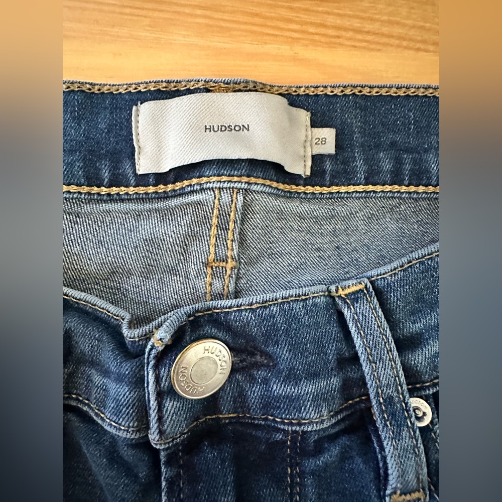 NWOT- Hudson Men’s Blake Slim Straight Jeans - Picture 10 of 11